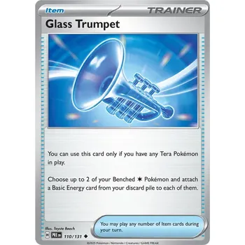 Karetní hra Glass Trumpet 110/131 - Prismatic Evolutions Typ karty: Reverse Holo