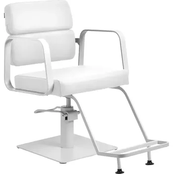 Kadeřnické křeslo Kadeřnické křeslo PORTO - bílé