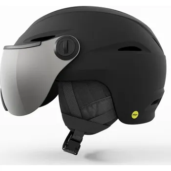 Cyklistická přilba helma Giro Vue Mips, black matt/silver flash, 25/26 - vel. 62.5-65 110897