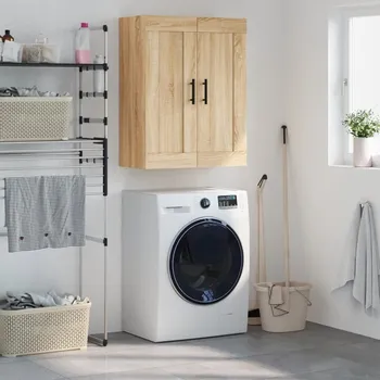 Příborník do zásuvky vidaXL Nástěnná skříňka dub sonoma 69,5 x 34 x 90 cm kompozitní dřevo