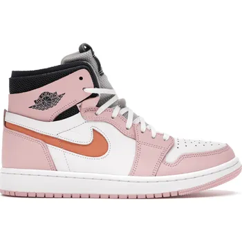 Dámská móda Jordan 1 High Zoom Air CMFT Pink Glaze Cactus Flower (W) Velikost: 40 CT0979-601