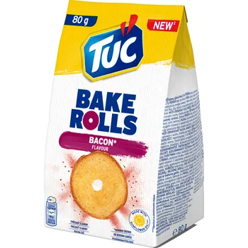 CZ distribuce TUC Bake Rolls slaninová 80 g