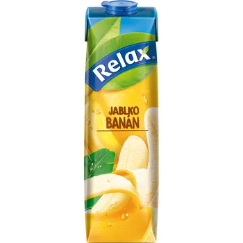 CZ distribuce Relax Nektar jablko banán 12 x 1 l
