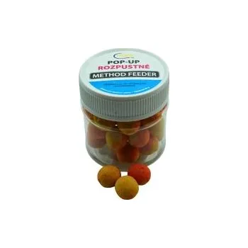 Boilies KAPRPRO ROZPUSTNÉ PLOVOUCÍ BOILIES ROZPUSTNÉ PLOVOUCÍ BOILIES - oranžovo-žlutá, 12mm, různé příchutě dóza 50ml, 20g