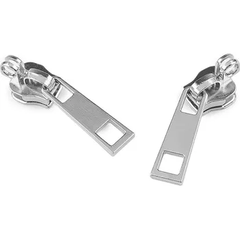 Zip Jezdec ke spirálovým zipům No 7 na zámek, barva nikl