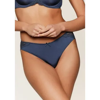 Kalhotky Dámské kalhotky LingaDore 1400B-3 Tm. modrá, L