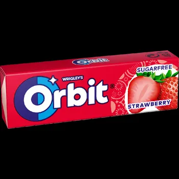 Bonbon CZ distribuce Orbit Strawberry dražé 14 g