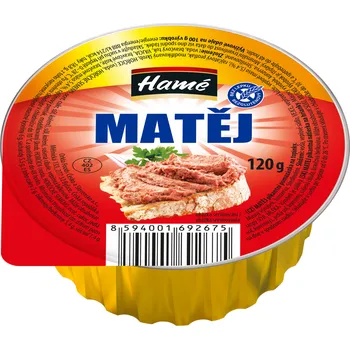 CZ distribuce Hamé Matěj Pro labužníky pikantní pomazánka 120 g