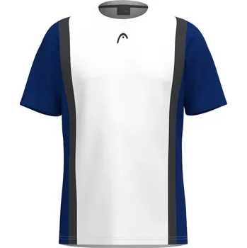 Pánské tričko Pánské tričko Head CLUB 25 TECH T-Shirt Men Royal/White XXL