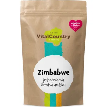 Vital Country Zimbabwe mletá 1 kg Varianta: Zrnková, Množství: 250g