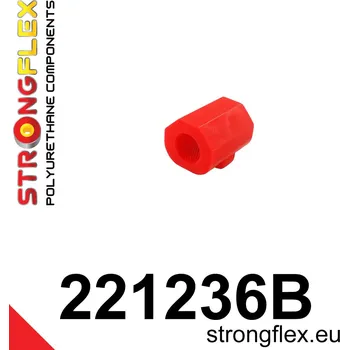 Silentblok nápravy 221236B: Strongflex Silentblok předního stabilizátoru 18mm