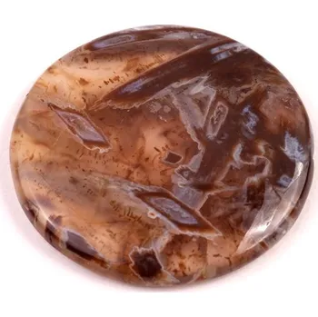 Přírodní kámen Kabošon Turecký Tyčinkový Achát č.6604 (34x5mm)