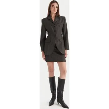 Dámská sukně Marella Mini sukně Litanie 2523106112 Šedá Slim Fit 40