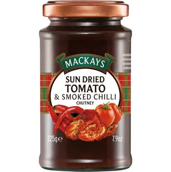 Dressing CZ distribuce MACKAYS Chutney sušená rajčata/chilli 225 g
