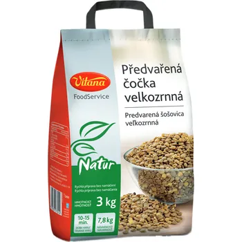 Příloha CZ distribuce Vitana Předvařená čočka 3 kg