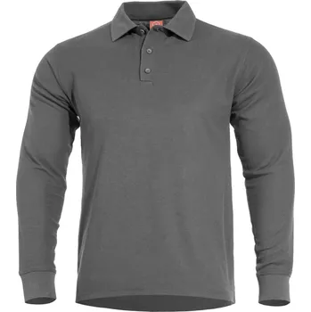 Pánské tričko Triko PENTAGON ANIKETOS LONG POLO K09013 WOLF/GREY XXL