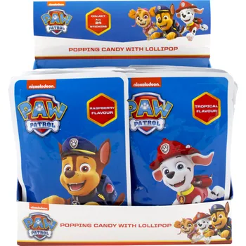 Cukrovinka CZ distribuce Paw Patrol Lízátko s práškem 15 g