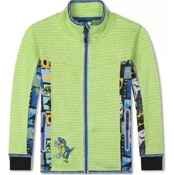 Chlapecká mikina Chlapecká outdoorová mikina Kugo HM1991 zelená