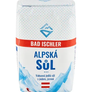 CZ distribuce BAD ISCHLER Alpská jemná sůl 1 kg