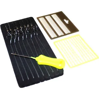 SET kaprových návazců SPORTS + zarážky + jehla 1ks