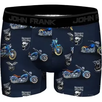 Boxerky JFBD371 - pánské boxerky John Frank, XL, mix vzor