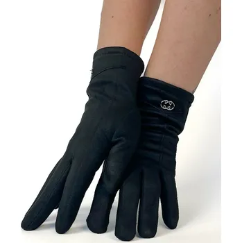 Rukavice Černé dámské pohodlné rukavice, VELIKOST UNI