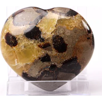 Drahý kámen Magieprirody.cz Srdce Septárie 69 x 62 mm 185 g přírodní kámen #D370