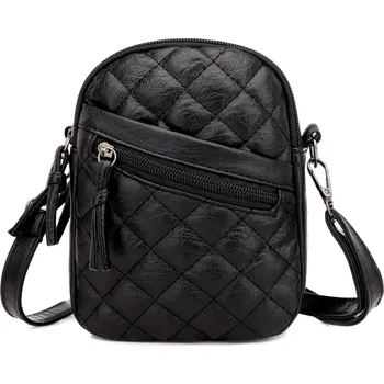 Kabelka Camerazar Vintage prošívaná taška přes rameno s peněženkou na telefon a pouzdrem