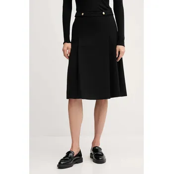 Dámská sukně Sukně Tommy Hilfiger WW0WW48263 černá 99X, vel. 36