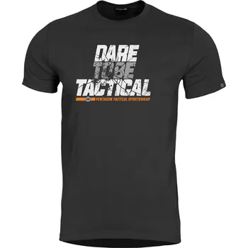 Pánské tričko Triko PENTAGON AGERON DARE TO BE TACTICAL K09012 BLACK XXXL