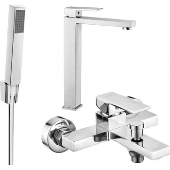 Vodovodní baterie Mexen Uno R77 vanová sada, chrom - 71413R77-00 Bateriové soupravy