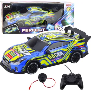 autíčko LEAN Toys Dálkově ovládané sportovní auto Modro-žluté