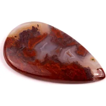 Přírodní kámen Kabošon Turecký Tyčinkový Achát č.6599 (44x25x5mm)