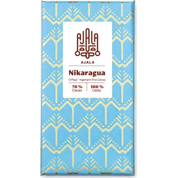 Čokoláda AJALA CHOCOLATE Nikaragua 70 % Cacao 100 % Lásky