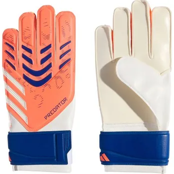 Dívčí tričko Dětské brankářské rukavice adidas Predator Glove Training bílo-oranžové JN5361 3