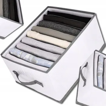 Organizér oblečení Organizér do šuplíku na oblečení, trička, do šatníku – vložka, košile 25x32.5x17 cm vícebarevná