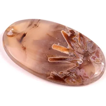 Sběratelství Kabošon Turecký Tyčinkový Achát č.6602 (43x25x6mm)