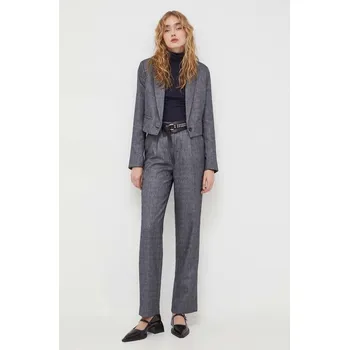 Dámské kalhoty Kalhoty Bruuns Bazaar BBW3658 šedá 90Y, vel. 34