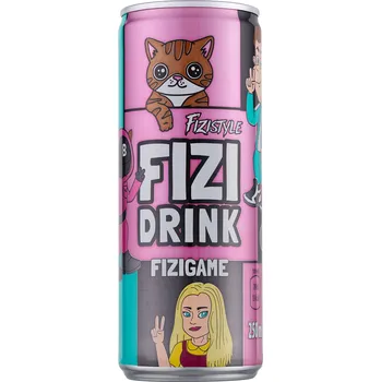 Přisada na vaření a pečení CZ distribuce FIZI DRINK kola 6 x 250 ml plech