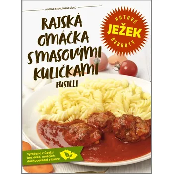 CZ distribuce Ježkovy krabičky Rajská omáčka s masovými kuličkami, Fusilli 450 g