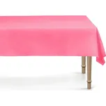 Plastový ubrus tmavě růžový 137 × 183 cm