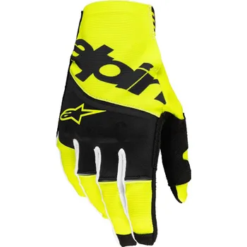 Moto rukavice Motokrosové rukavice Alpinestars Techstar černo-fluo žluté XL