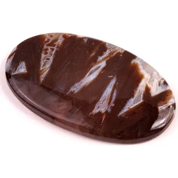 Sběratelství Kabošon Turecký Tyčinkový Achát č.6594 (48x29x5mm)