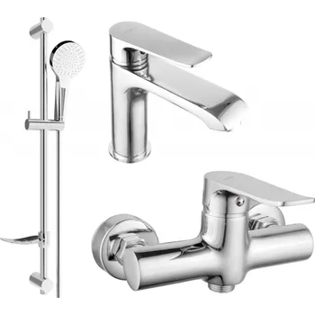 Vodovodní baterie Mexen Pecos DF05 sprchová sada, chrom - 72704DF05-00 Bateriové soupravy