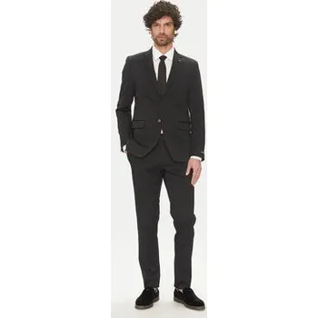Pánské kalhoty KARL LAGERFELD Kalhoty z materiálu 255002 552042 Černá Slim Fit 48