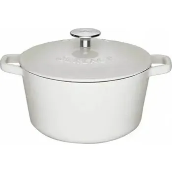 Hrnec GERLACH Natur Iron 3 l – smaltovaný litinový hrnec s poklicí