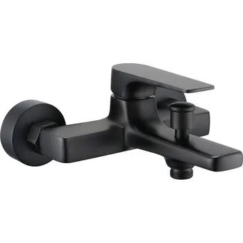 Vodovodní baterie Mexen Lynx baterie vanová, černá - 745930-70 Vanovo-sprchové baterie