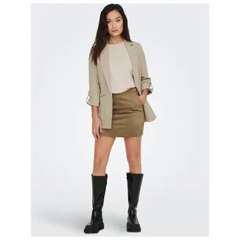 Dámské sako ONLY Sako Kayle-Orleen 15218743 Béžová Regular Fit 42