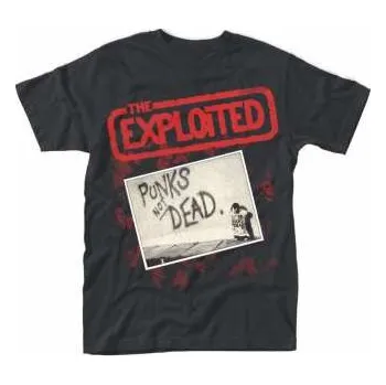 Merch The Exploited: Tričko Punks Not Dead (album) M 2016