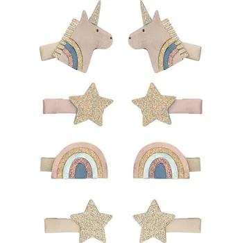MIMI & LULA Sponky do vlasů Celeste Unicorn – set 8 ks